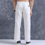 Men Baggy Fit Pleated Trousers